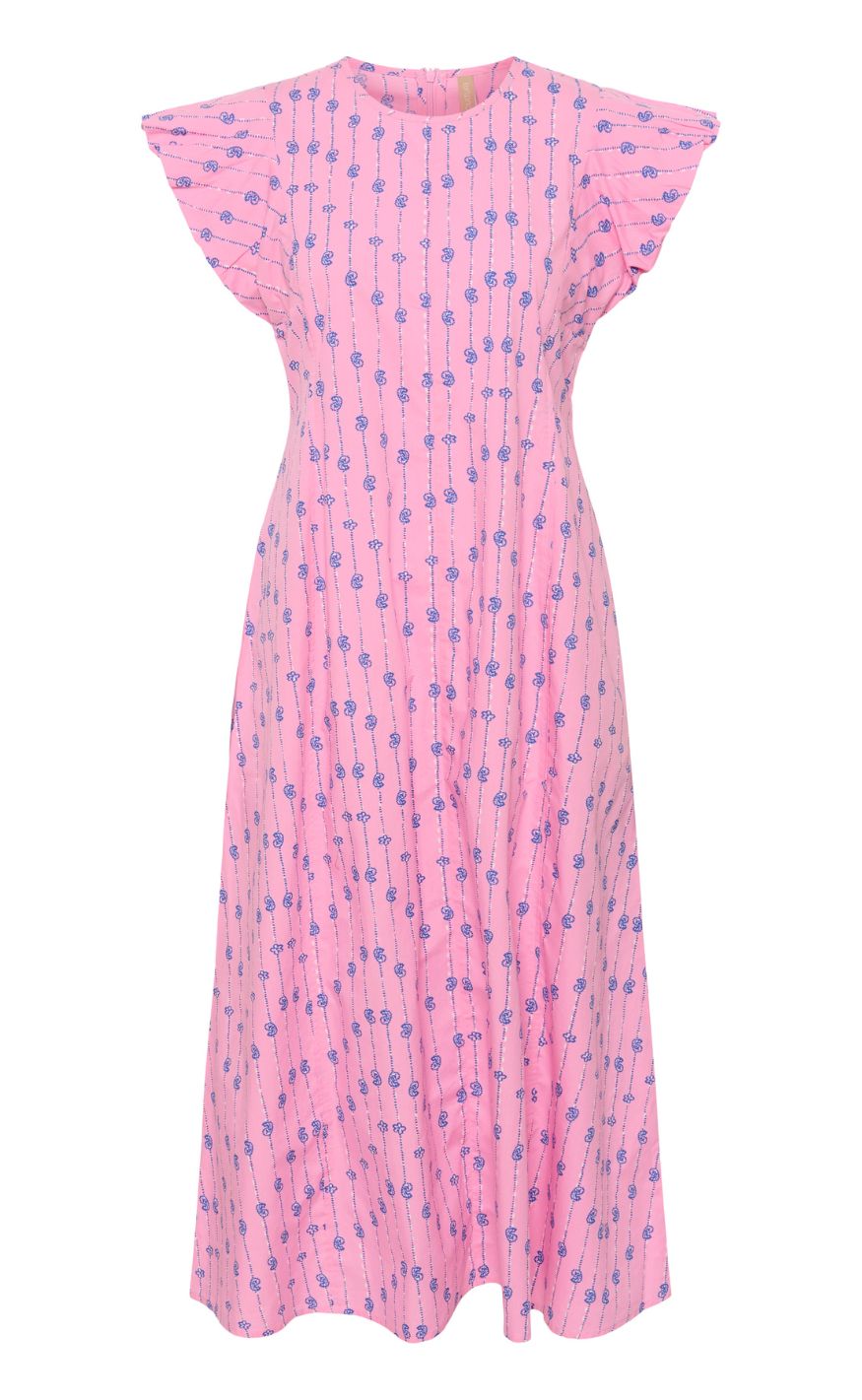 Pink Culture Kjole Marco Olena Begonia Nautical Blue - Culture Kjole  - 5715752210137