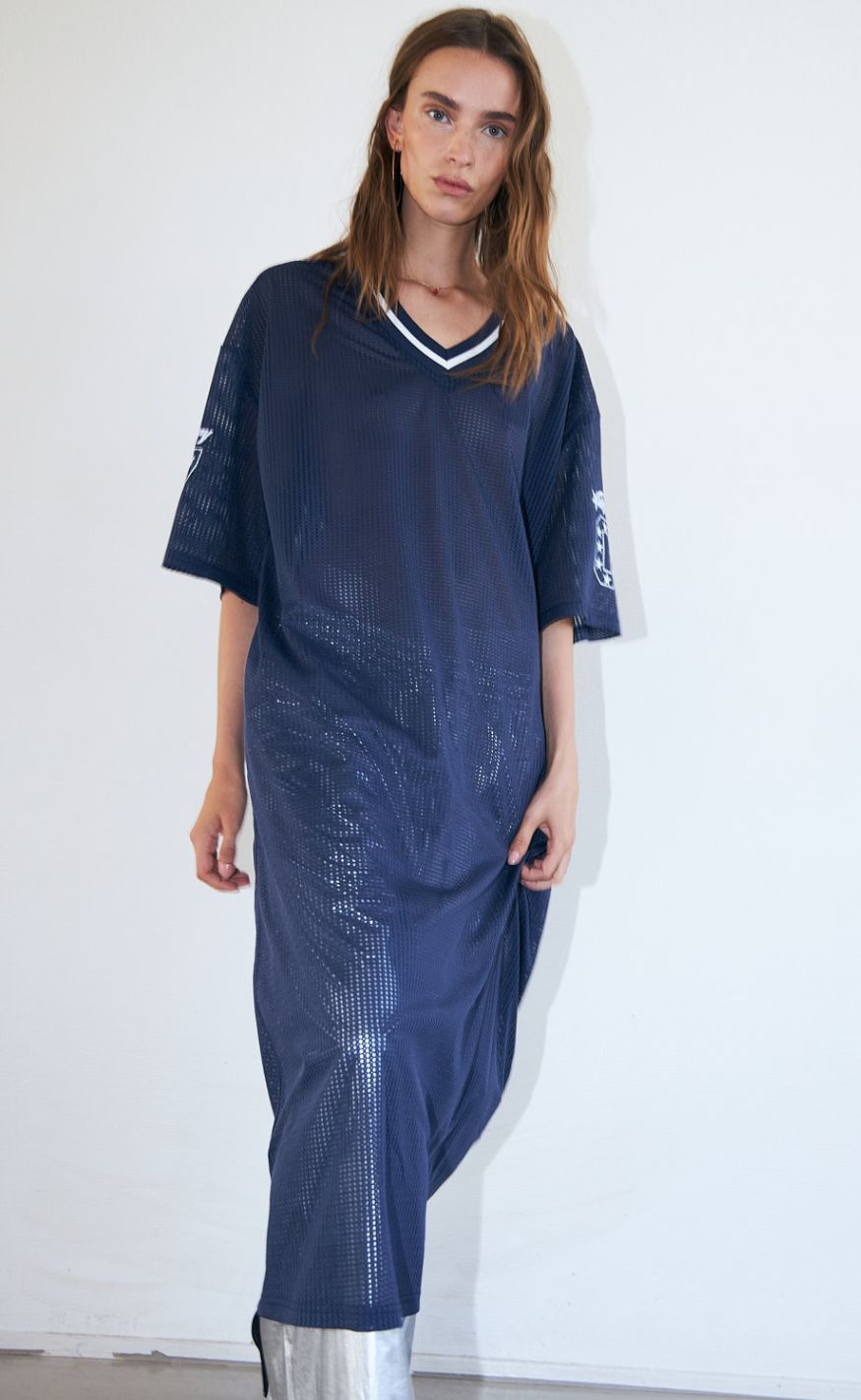 23 Blå Lollys Laundry Kjole Milla Sports Dark Blue - Lollys Laundry Kjole  - 5712793449830