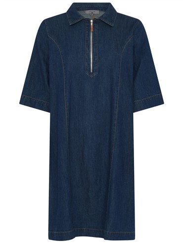 Blå Lundgaard Denim Kjole Denim - Lundgaard Kjole  - 5713270594319