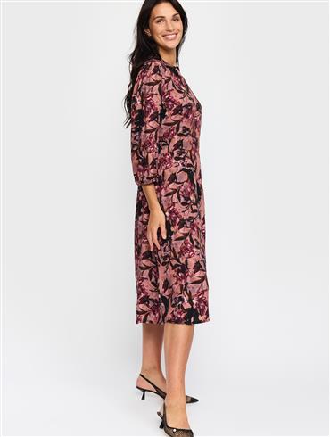 Mønstret Biz Kjole 10540 Rose Flower - 2 Biz Kjole  - 5715065216864