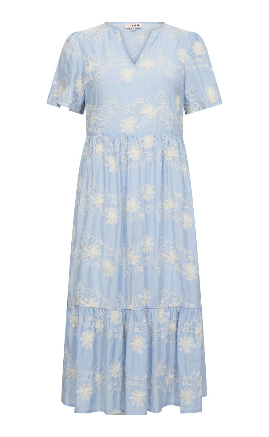 282 Blå View Kjole Daffodil Light Blue - A-view Kjole  - 5714711451192