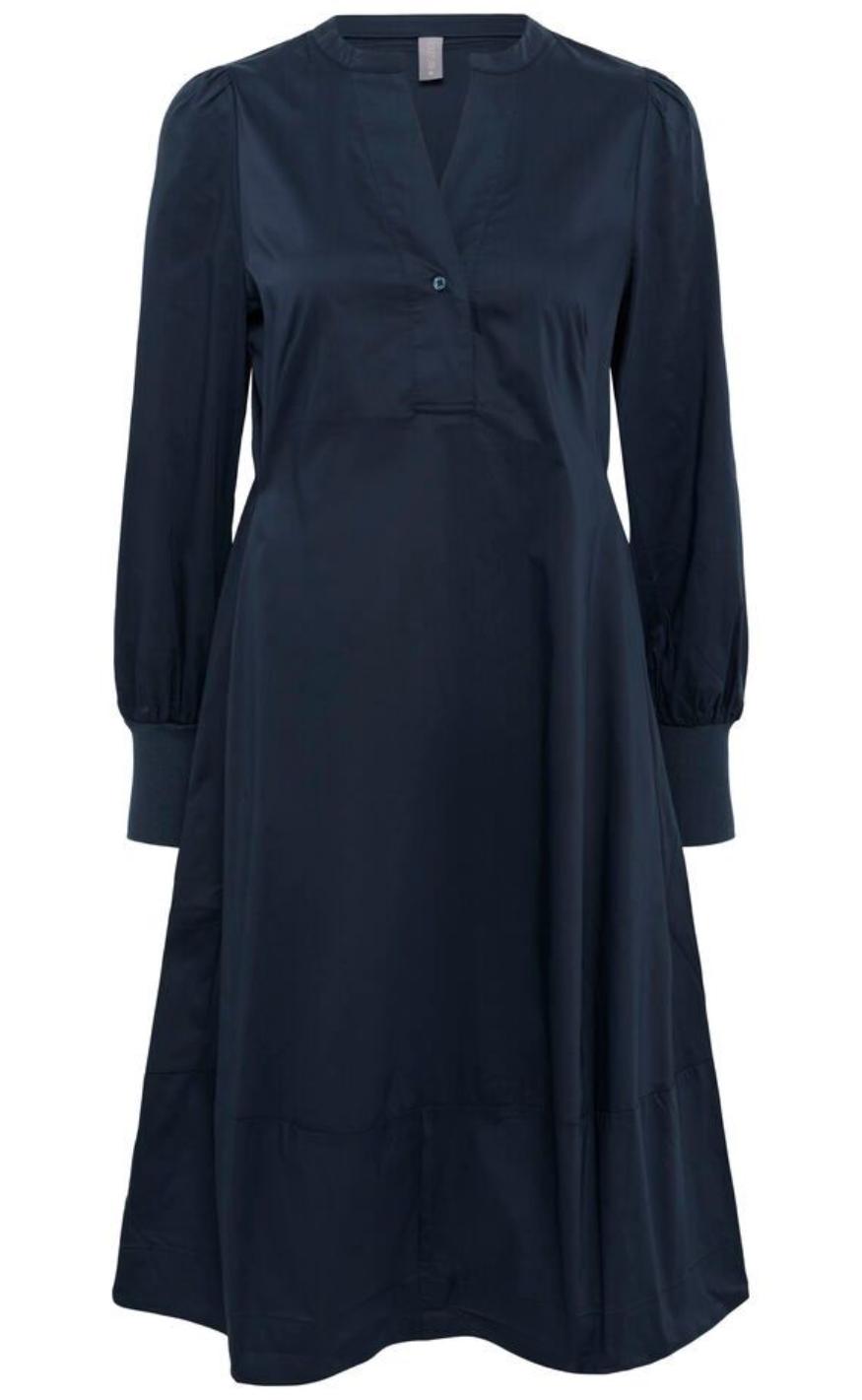 Blå Iris Culture Kjole Antoinett Rib Blue Iris - Culture Kjole  - 5715296949982