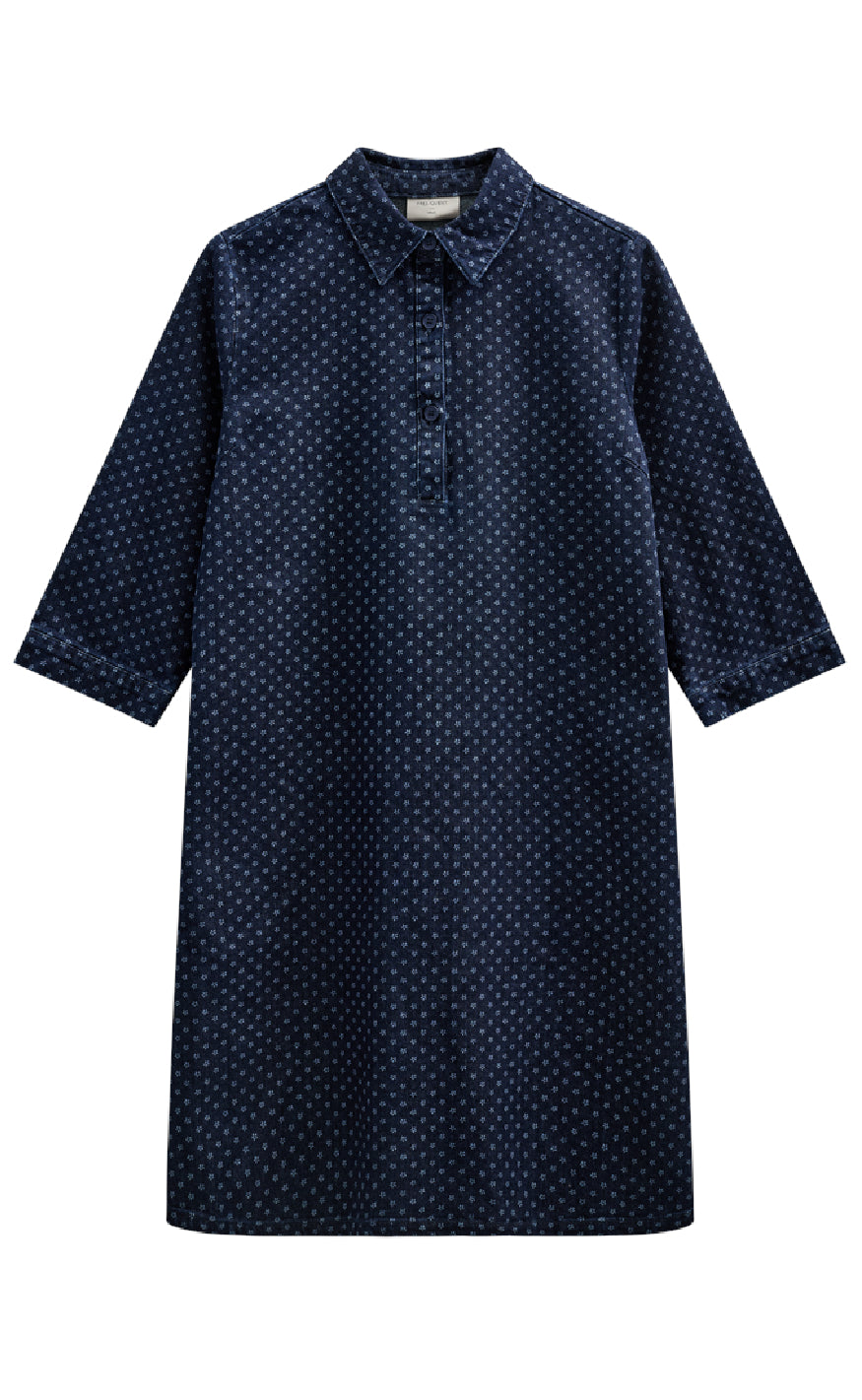 Blå Denim Freequent Kjole Rinna Dark Blue Denim - Freequent Kjole  - 5715885020306