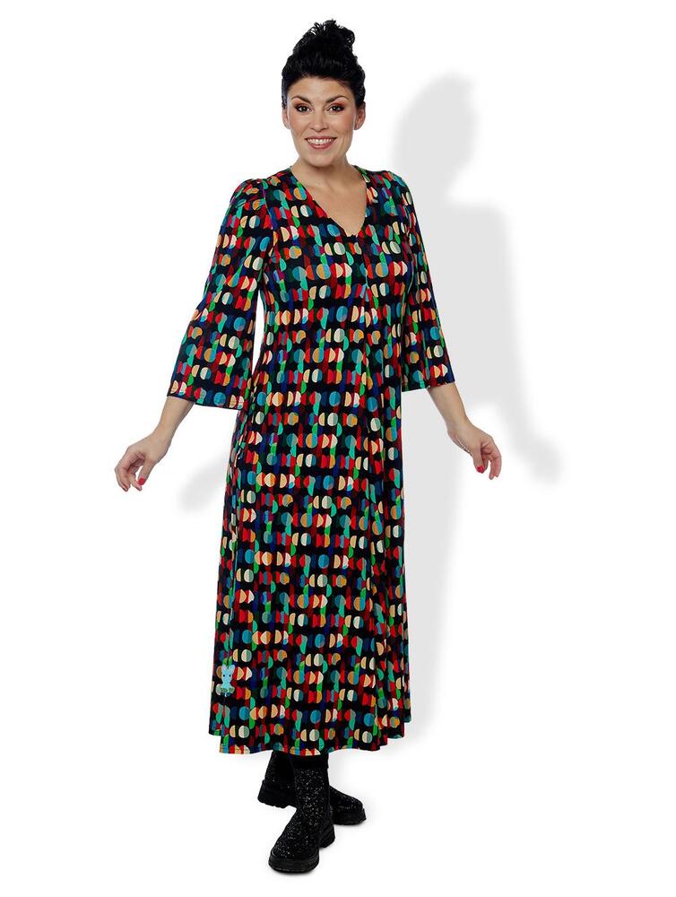 Kjole New Year Dulillian Multicolor Milde - Du Milde Kjole