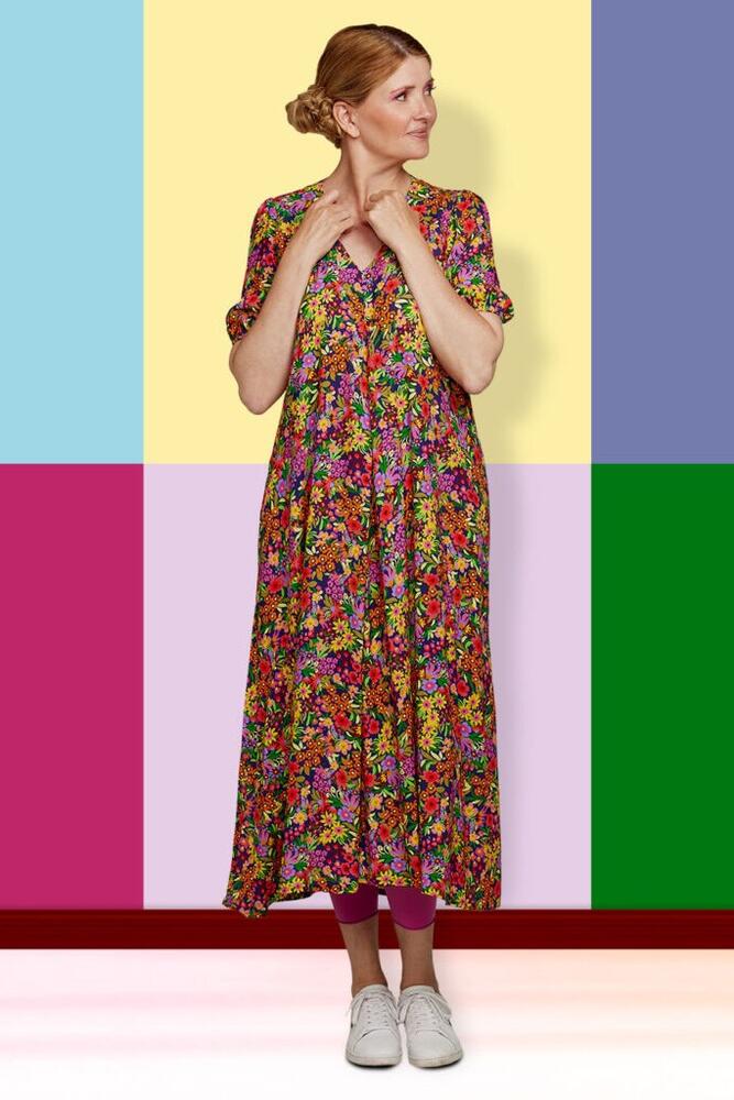 Kjole Pow Colourexplosion Lillian Milde - Du Milde Kjole