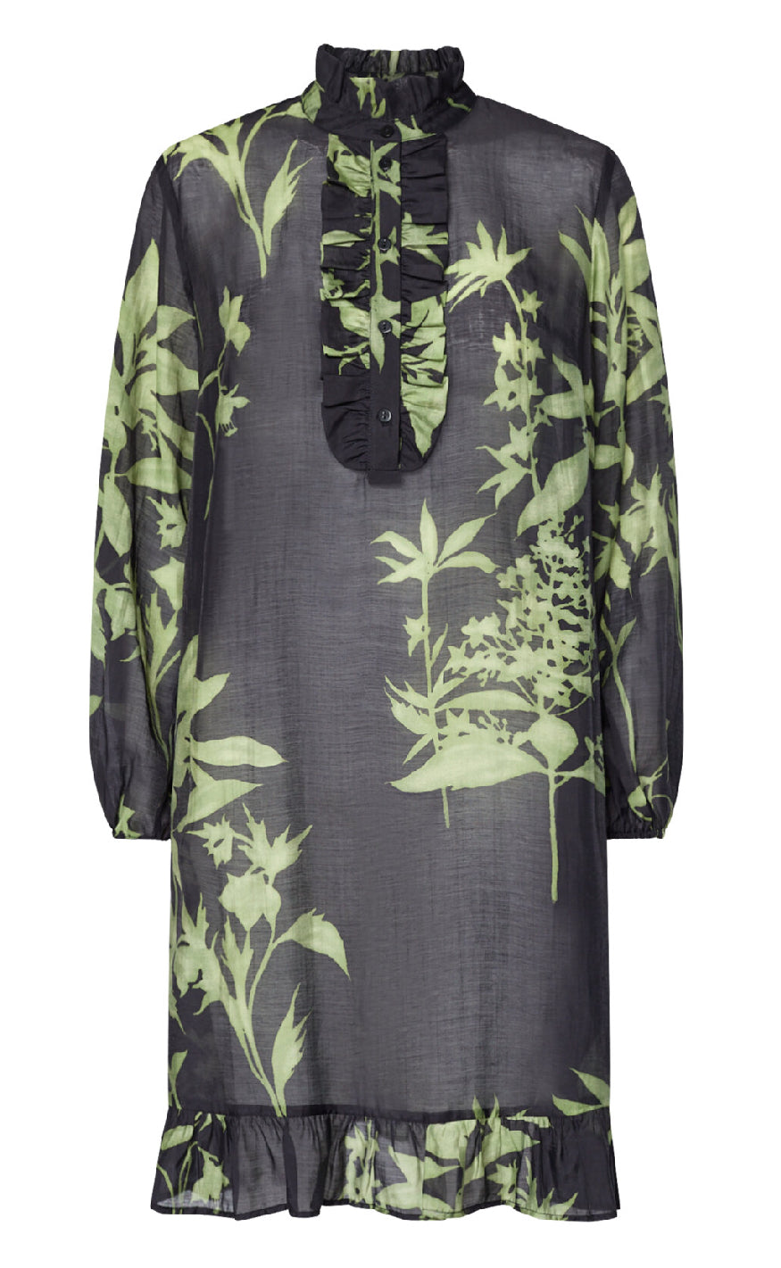 Grøn Love & Divine Kjole Love1449 Green Leaf - Love&divine Kjole  - 5714862673450