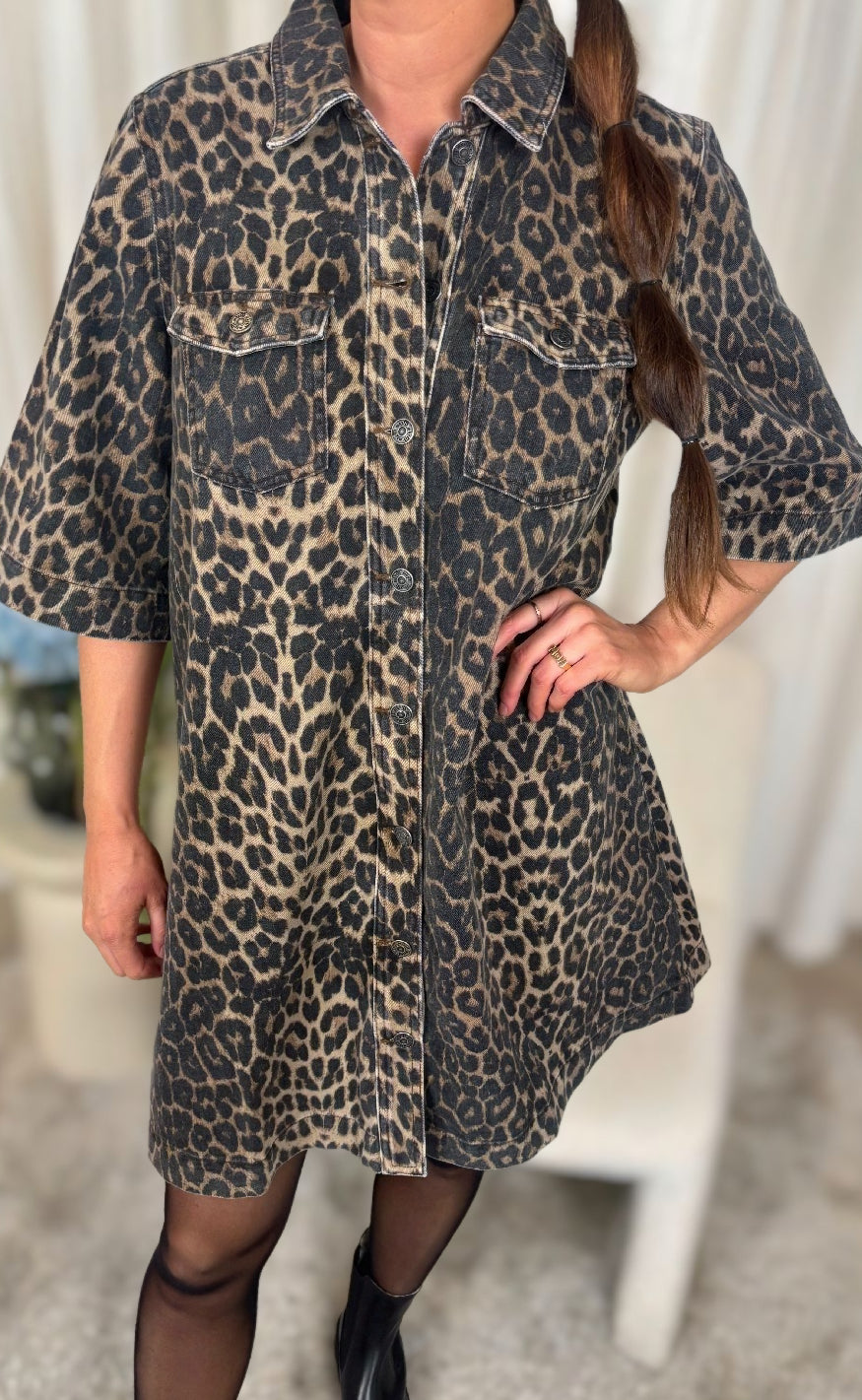Leopard Mist Mbym Kjole Mira - Mbym Kjole  - 5715555661570