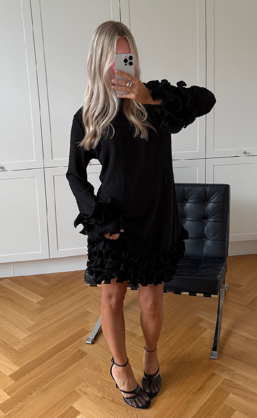 Sort Noella Kjole Latania Black - Noella Kjole  - 5714694916305