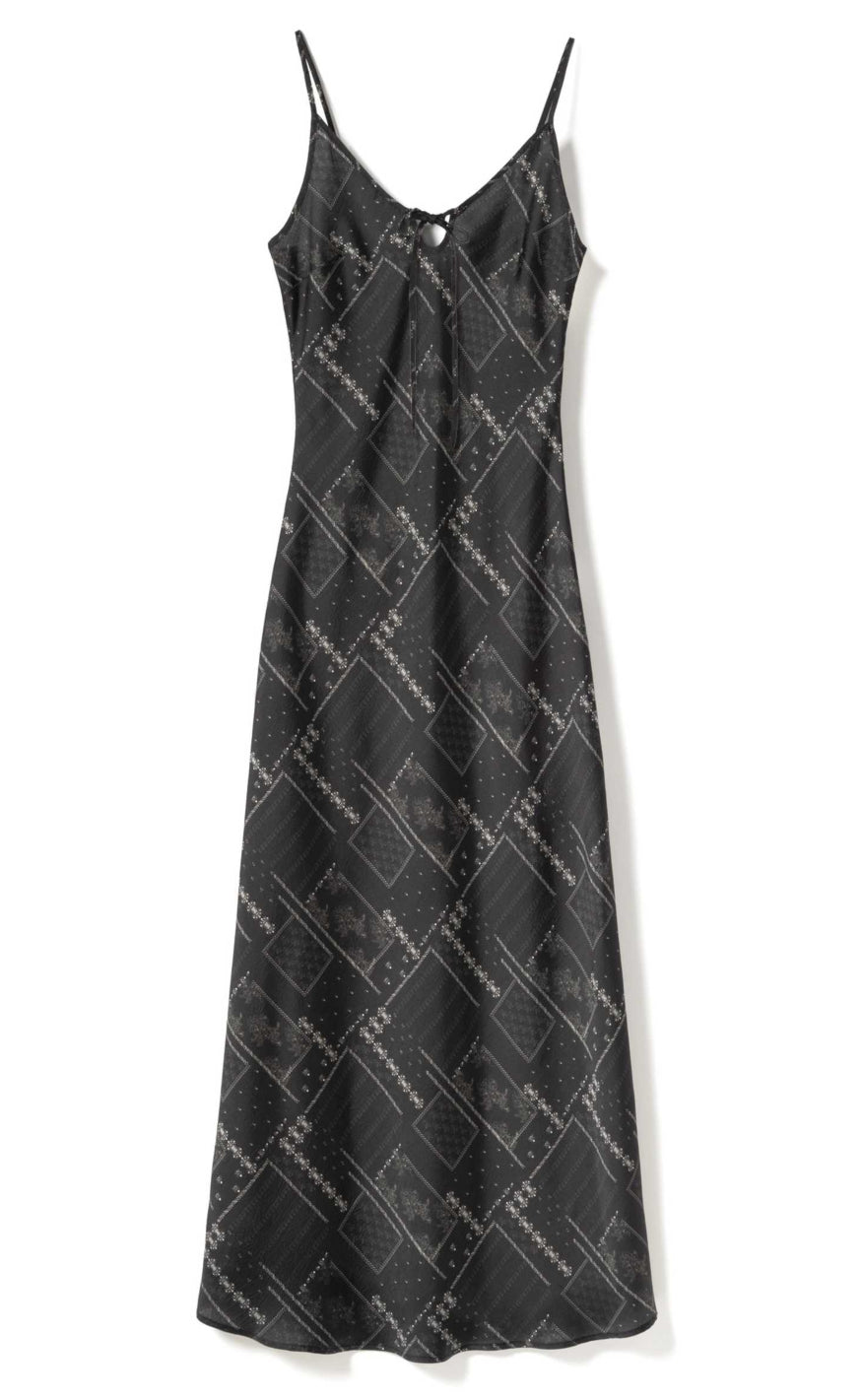 Sort Noella Kjole Megan Dolly Black Print - Noella Kjole  - 5714694930042