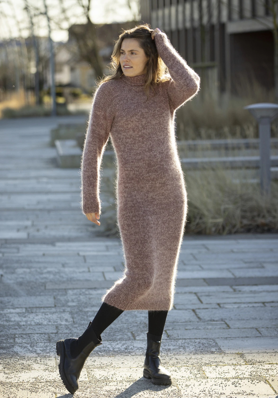 Ampquotflorampquot Kjole Viking Design 2313 Kit Xxl Viking Alpaca Storm & Viking Kid Silk Fra Viking - Viking Kjole