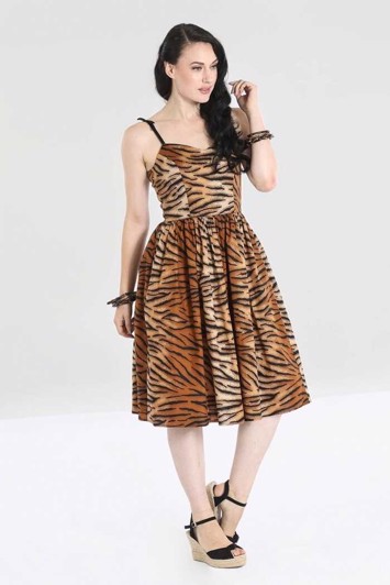 Kjole Tora Tiger Dress - Kjole