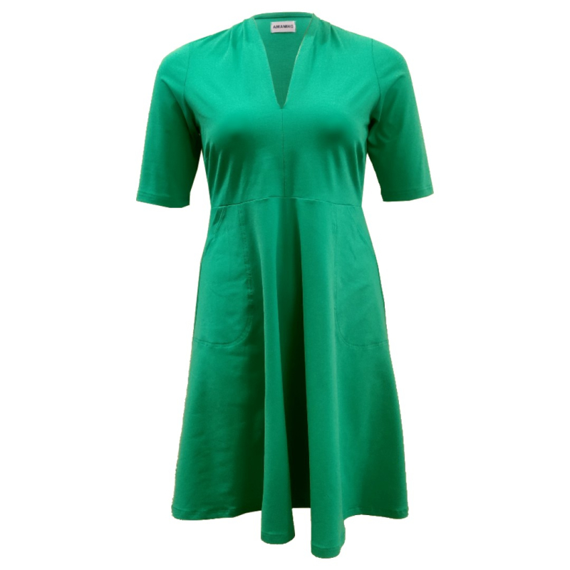 Grøn Takasaki Emerald Green - Amamiko Kjole