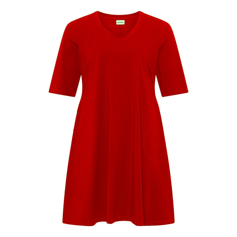 Rød Tulla Red - Amamiko Kjole